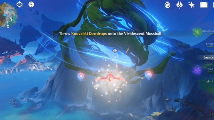 Genshin Impact Red Beam Puzzle Step 6