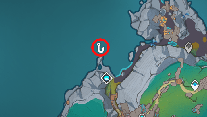Genshin - Azuregaze Crystal-Eye Location 1