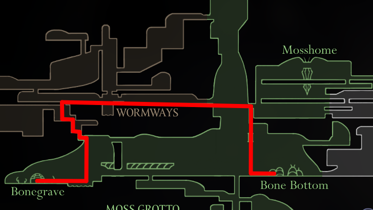 Hollow Knight Silksong - How to Get to Bonegrave