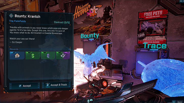 Get Eridium from Bounties