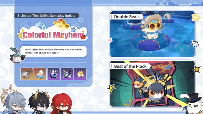 HSR Colorful Mayhem - Challenge Multiplayer Minigames