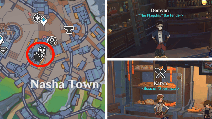 Genshin Impact - Recipe Location