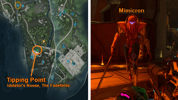 Mimicron Location