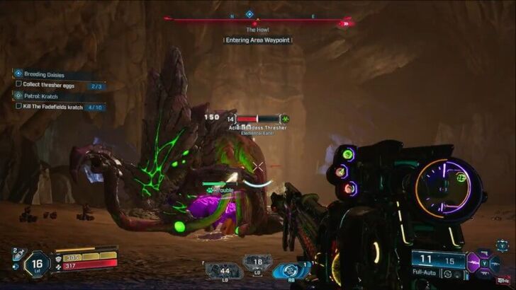 Borderlands 4 Acidic Badass Thresher