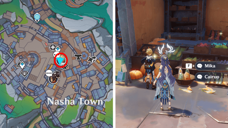 Genshin - Mika Anecdote Location