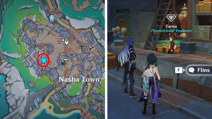 Genshin - Flins Anecdote Location 2