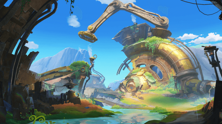 Genshin - Nod-Krai Viewpoint - Clinky, Clanky Craftshop