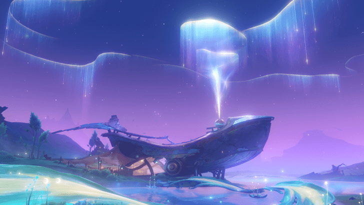 Genshin - Nod-Krai Viewpoint - Iron Whale