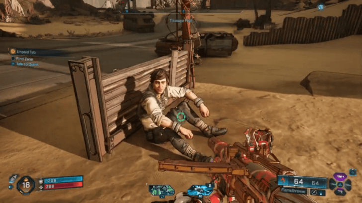 Borderlands 4 - Talk to Quent
