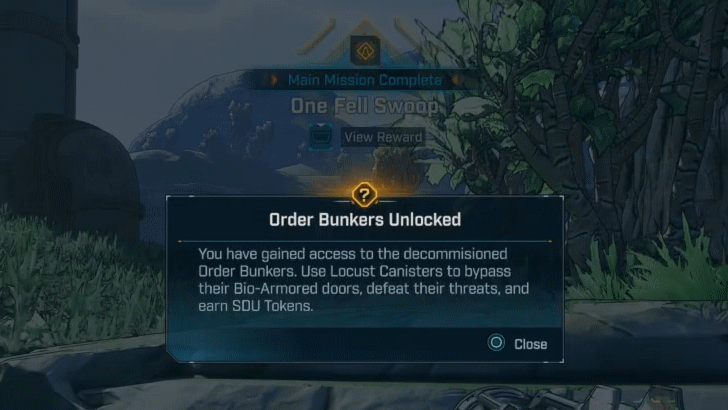How to Unlock Order Bunkers