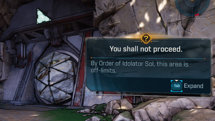 Order Bunker You Shall Not Proceed