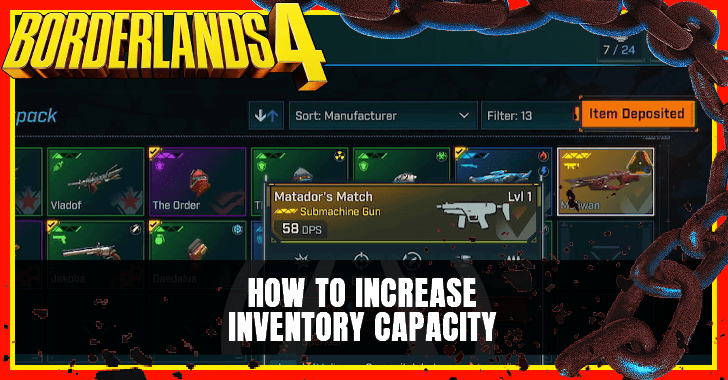 How to Increase Inventory Capacity in Borderlands 4