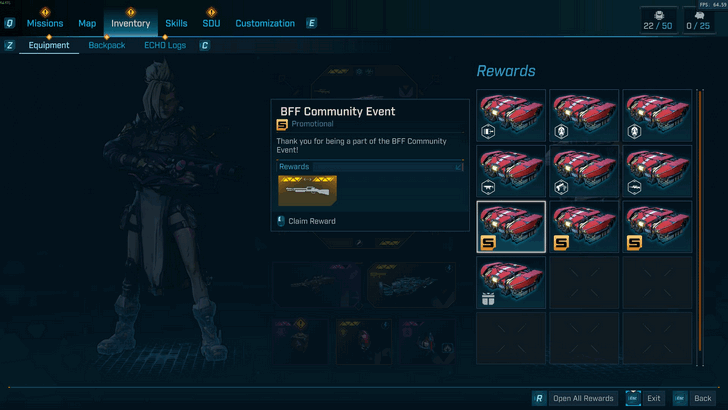 Weapons from loot boxes