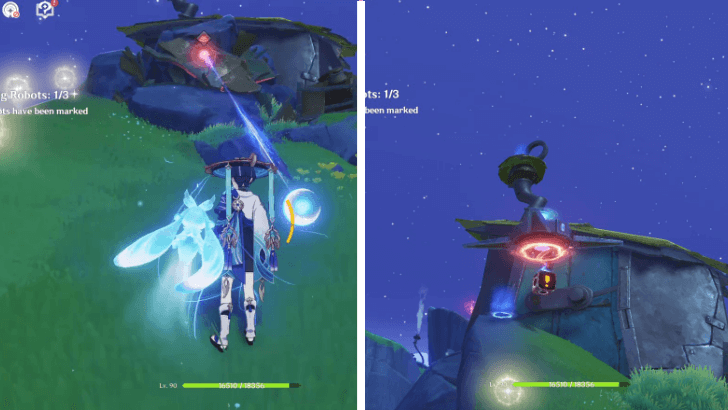 Genshin - Seek and Find Stage 2 Robot 2 Step 1