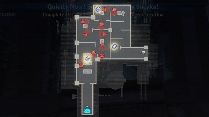 Genshin - Quiet Now Sneaky Sneaking Sneaks Stage 3 Map