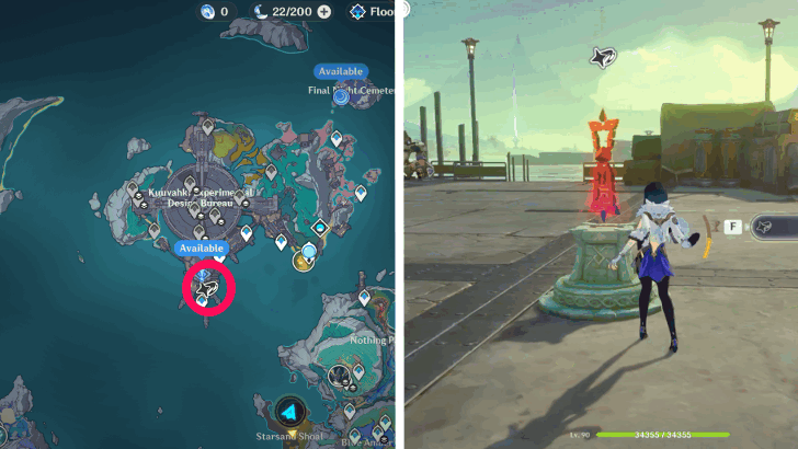 Pursue and Strike Stage 4 Location