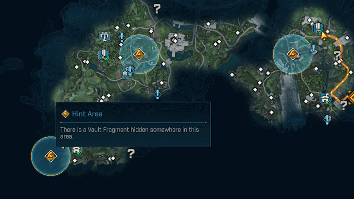 Vault Key Fragment Locations