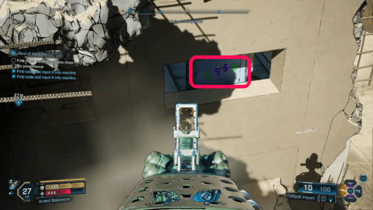 Borderlands 4 Vending Machine Shack Code