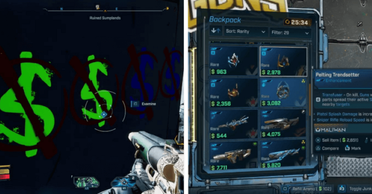 Borderlands 4 Sell Two Green Two Blue