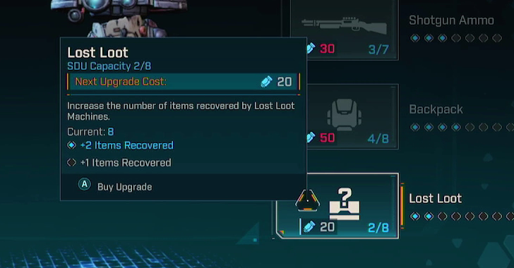 Increase Lost Loot Machine Slots with SDU Tokens