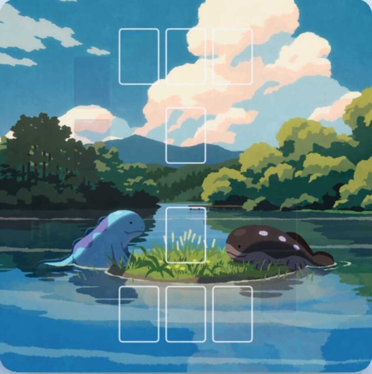 Pokemon TCG Pocket - Quagsire & Clodsire Playmat