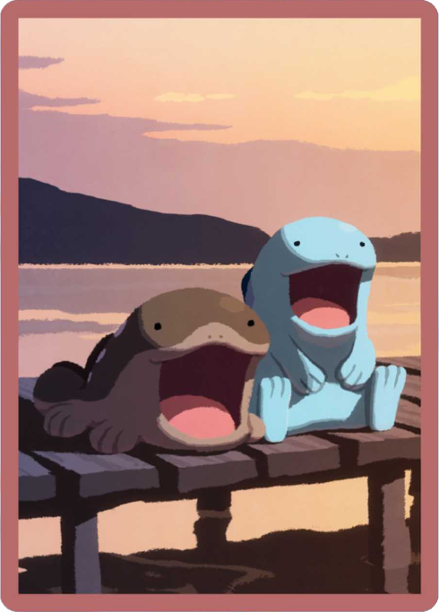 Pokemon TCG Pocket - Quagsire & Clodsire Card Sleeve