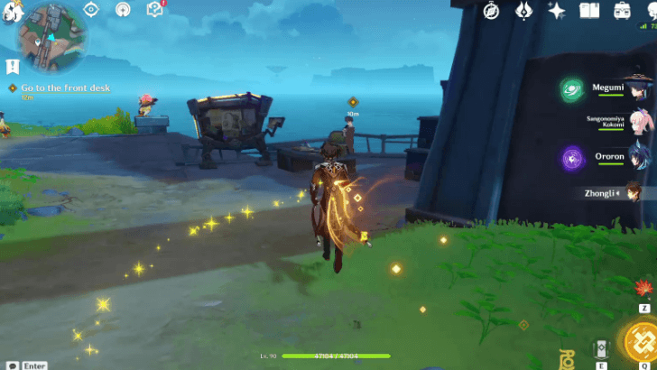 Genshin - A Grand Plot! - Go to the front desk