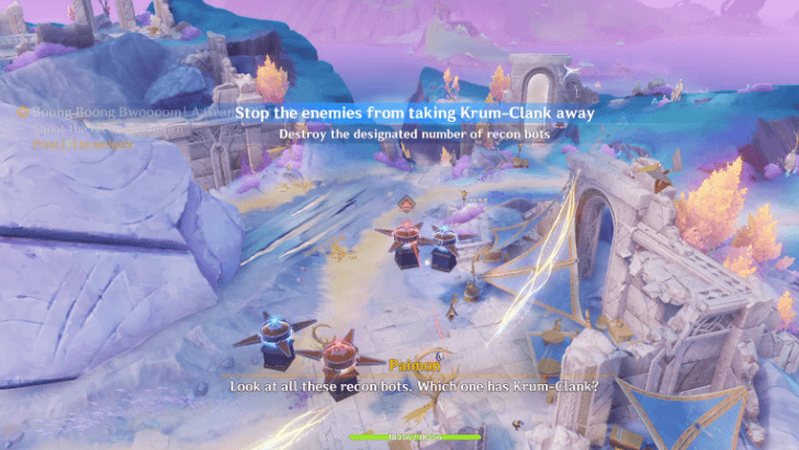 Genshin - A Grand Plot! - Stop the enemies from taking krum-clank away