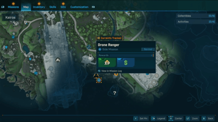 Borderlands 4 - Drone Ranger Ryely Target Site