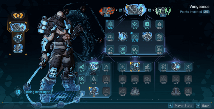 Scourge Build Skill Tree