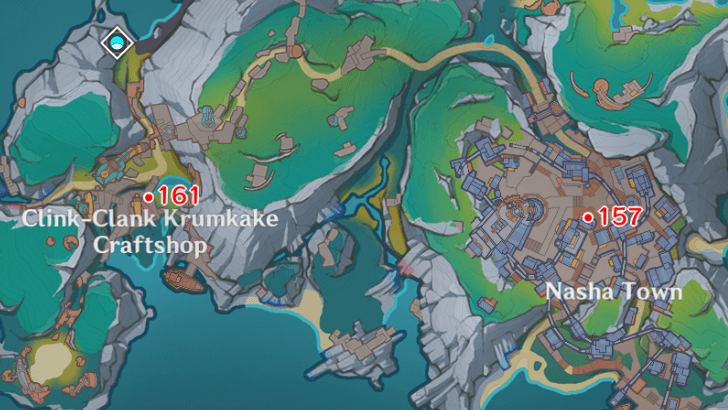 Genshin - Nod-Krai Spincrystals Nasha Town