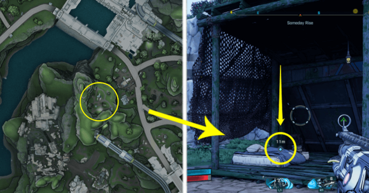 Borderlands 4 - Someday Rise Safehouse Datapad Location