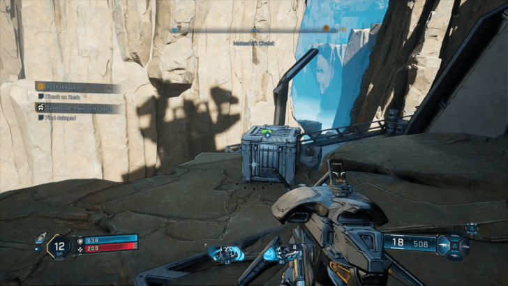 Borderlands 4 - Makeshift Chalet Datapad Location