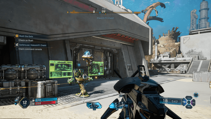 Borderlands 4 - Makeshift Chalet Command Console