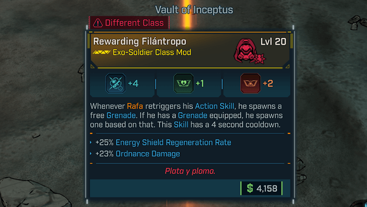 Different Class Notice