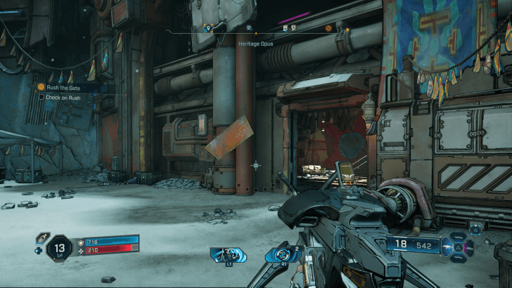 Borderlands 4 - Door to Heritage Opus Command Console