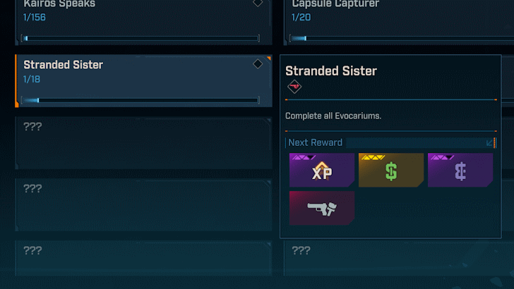 Stranded Sister Evocarium Challenge