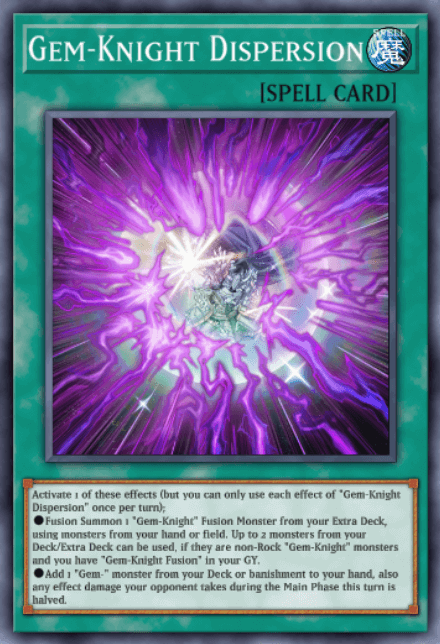 Gem-Knight Dispersion