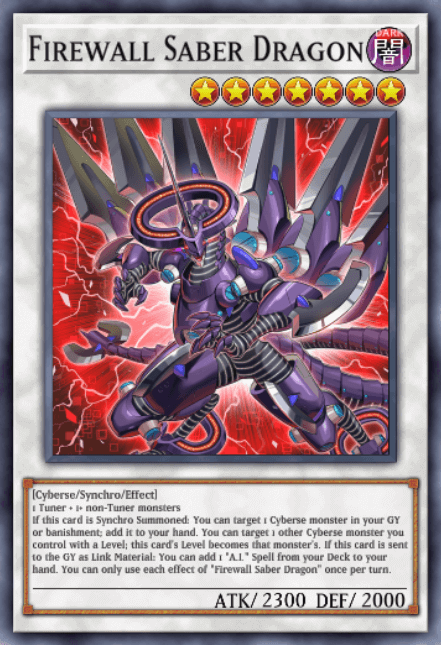 Firewall Saber Dragon