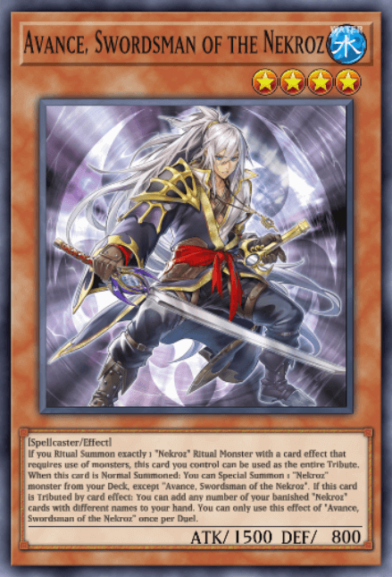 Avance, Swordsman of the Nekroz