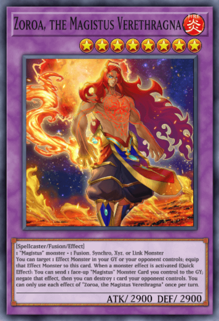 Zoroa, the Magistus Verethragna