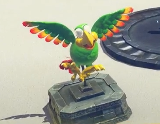 Squawks DLC Statue