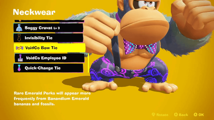 DK Bananza - VoidCo Bow Tie