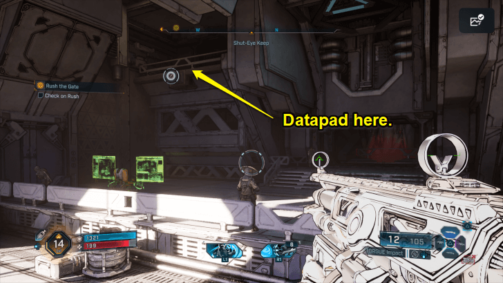 Borderlands 4 - Shut-Eye Keep Console and Datapad