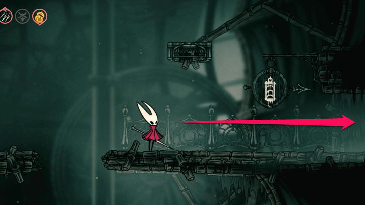 Follow the Elevator Sign