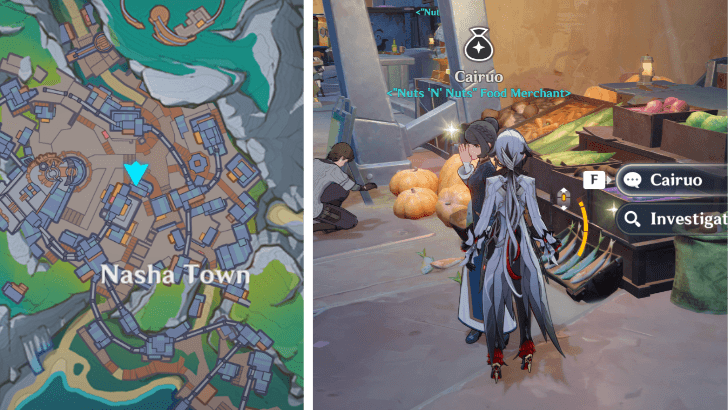 Genshin - Cairuo Location