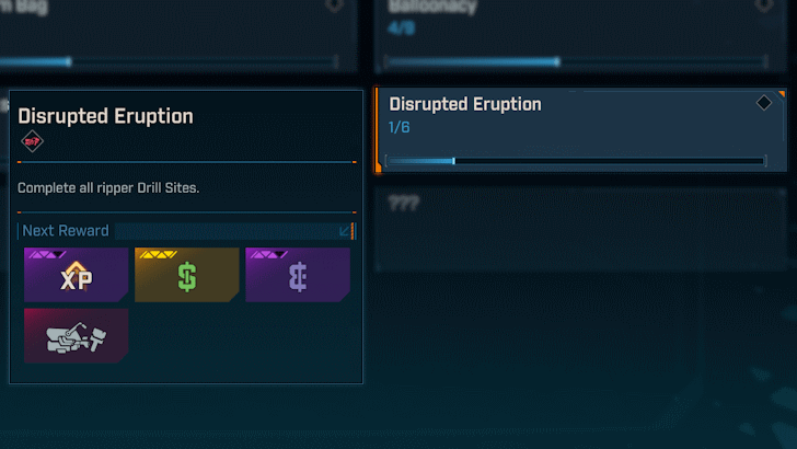 Disrupted Eruption Ripper Drill Site Challenge.png