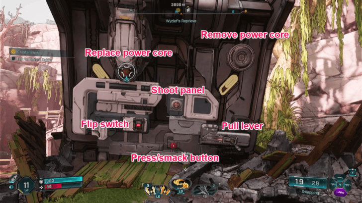 Borderlands 4 Order Pod Control Panel