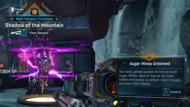 Abandoned Augur Mine Unlock Condition