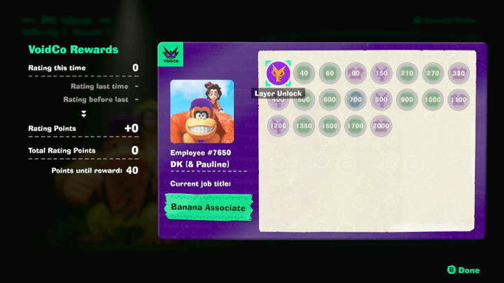 DK Bananza - VoidCo Rewards